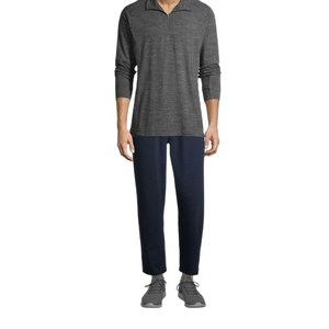 Custom Men <b>Trousers</b> Casual Pants Cotton Zipper Washed Flared Wholesale Rate OEM Breathable Cheap Price - Product Image 6