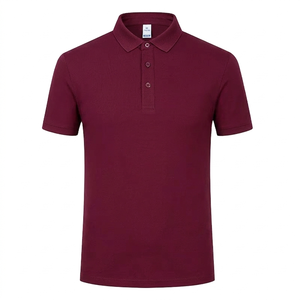 Casual Wear Short Sleeve Turn Collar Slim Fit Men Solid Canvas Breathable Design Custom Logo 240g Polo <b>Shirt</b> Men - Product Image 6