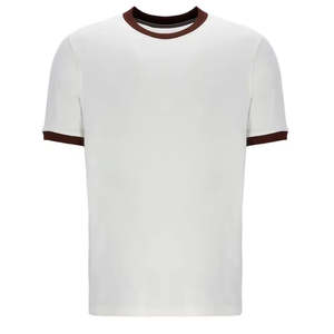 Camisetas de Hombre, Corte Holgado, Cuello Redondo, 100% Algodón Tejido, Logotipo Personalizado, Impresión Personalizada, Alta Calidad, Transpirable, Ecológico, SUQAINA - Product Image 1