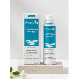 Brume corporelle anti-acné Freeskin Forte, parfum frais, soins pour femmes, marque privée OEM ODM - Product Image 1