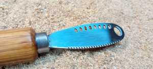 Stainless Steel Butter <b>Knife</b> <b>Set</b> 1pc Wood Handle 0.5mm Thickness DIY Crafting Utility <b>Knives</b> <b>SHARP</b> POINT TRADES 3-Year Warranty - Product Image 5