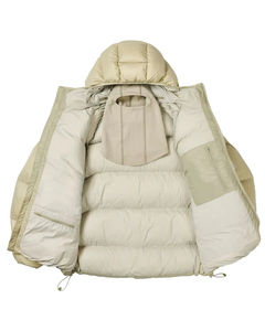 Parka d'hiver pour homme de haute qualité, chaude et épaisse, avec capuche, en duvet de canard, avec extérieur en laine, style trench-coat, design matelassé - Product Image 2