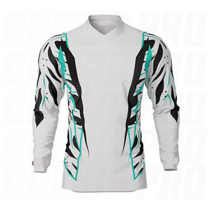 เสื้อเจอร์ซีย์คอกลมแบบซับลิเมชั่นแห้งเร็วสำหรับมอเตอร์ครอส  สำหรับผู้ชาย  สำหรับทีมแข่งรถ  ระบายอากาศได้ดี น้ำหนักเบา สำหรับขับขี่ออฟโรด - Product Image 4