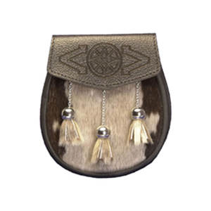 Esporrans de Piel de Conejo de Diseño Moderno para Fiestas Escocesas, Fabricación Profesional - Product Image 1