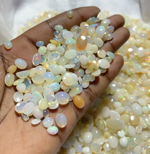 Wholesale Price Lot Ethiopian Fire <b>Opal</b> Cabochon Mix Lot | Multi Color Flash <b>Opal</b> Loose Gemstones Custom Cut for Jewelry Making, - Product Image 1