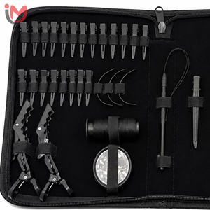Juego de Herramientas Profesionales para Extensiones de Cabello de Alta Resistencia con Acero Inoxidable de Grado Quirúrgico para Salones, Todas las Herramientas Esenciales, Anillos Micro - Product Image 2