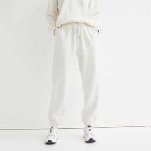 Factory Wholesale Women's Breathable Quickdry Streetwear Style Tracksuits 100% Cotton Hooded Collar Solid <b>Pattern</b> Heavyweight - Product Image 5