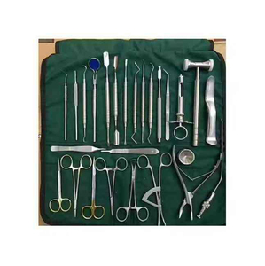 Juego de Instrumentos Quirúrgicos Básicos de Acero Inoxidable, Kit Quirúrgico Manual Profesional para Uso Médico, Instrumentos Quirúrgicos Dentales - Product Image 1
