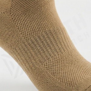 Crew <b>Socks</b> Solid Color Knitted Cotton Breathable Daily Wear Adults Spring Season Standard Thickness - Product Image 5