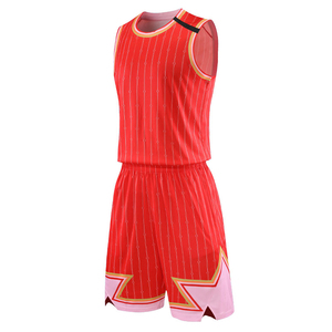 Wholesale Supplier New Design Sportswear Basket Ball Jersey Short Set Reversible Basketball Uniform Customized Pattern 100% - Product Image 6