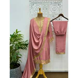 ชุดสูทขอบลูกไม้ปักลายดอกไม้สำหรับผู้หญิง - Product Image 2