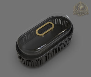 Dôme à gâteau en acier inoxydable avec base et support, écologique, lavable au lave-vaisselle, lavage à la main uniquement - Product Image 2