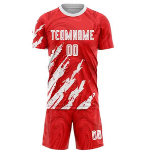 Uniforme de Fútbol Antibacterial Ecológico a Precio de Fábrica, Ligero, de Poliéster, con Opción de Logotipo Frontal para Equipos Escolares, Verano, Envío Rápido - Product Image 4