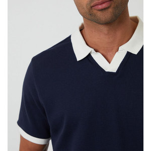 Polo personnalisé avec logo, coupe ajustée pour homme, manches courtes, uniforme, polos de golf - Product Image 6