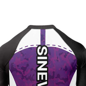 Rashguard personnalisé à séchage rapide, respirant, UPF50+, écologique, antibactérien, unisexe, manches courtes - Product Image 5