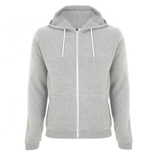 Custom Embroidery Fleece <b>Zip</b>-<b>Up</b> Athletic Hoodie for Men-Eco-Friendly Winter Sports Sweatshirt - Product Image 5