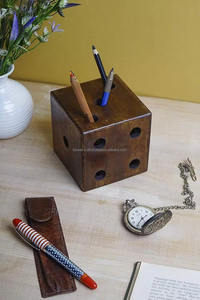 Alfombrillas cuadradas decorativas de bloques naturales de alta calidad, cubos de madera de moda con almohadillas de papel rústicas para Hobby de mesa relajante - Product Image 2