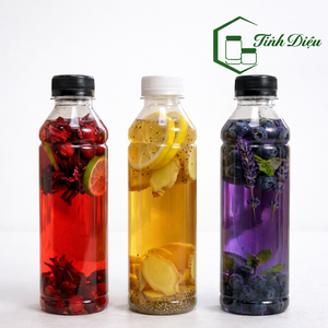 330ml Square PET <b>Bottle</b> CV330-16 16g 30mm Neck Black White Cap for Beverage Canned Food Packaging UV Printing 473ml 60ml Vol - Product Image 3