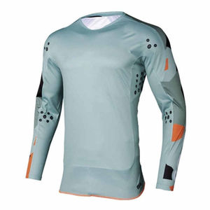 Maillot de course automobile personnalisé avec logo, manches longues, léger, coupe-vent, respirant, maillot de motocross MX sur mesure - Product Image 1