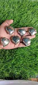 Cristal de Pirita Natural en Forma de Corazón, Pulido, Piedra Curativa, Regalo Decorativo - Product Image 5