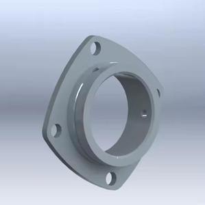 Conector CI de brida de hierro fundido de alta resistencia para sistemas de tuberías industriales Accesorios de óxido para aplicaciones de aguas residuales y gas de agua - Product Image 6