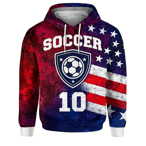 Sudadera con Capucha Premium para Hombre, Sublimada, Personalizada, OEM, Ropa Urbana para Adultos, Ropa Deportiva Personalizada, Sudadera de Moda, Mejor Vendedor - Product Image 5