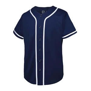 Lightweight 100% <b>Polyester</b> Baseball Softball Jersey Short Sleeve Unisex Custom Team Logo High Quality Factory <b>T</b>-<b>Shirt</b> - Product Image 2