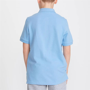 Uniformes Escolares al por Mayor Unisex 100% Algodón Manga Larga Uniformes para Estudiantes de Primaria y Secundaria Camisetas Tipo Polo - Product Image 2