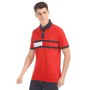 Polo homme 2026 fabriqué au Pakistan, qualité supérieure, design personnalisé unique, logo rouge et noir, 100% coton - Product Image 3