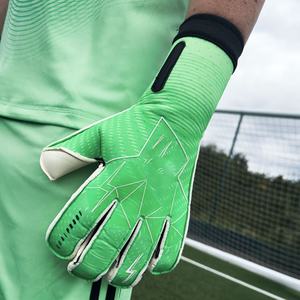 Guantes de Portero de Fútbol Profesionales para Adultos, de Látex y Cuero, Antideslizantes, con Protección para los Dedos, de Goma PU, Gel de Silicona, para Gimnasio - Product Image 6