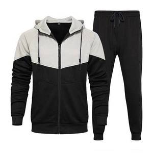 Chándal Deportivo de Alta Calidad con Logotipo Personalizado, Traje de Entrenamiento para Hombre de Dos Piezas, Tejido Transpirable de Secado Rápido, Trajes OEM - Product Image 5