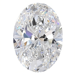 Diamant non monté certifié IGI 5.01 ovale VVS2, diamant cultivé neuf - Product Image 2