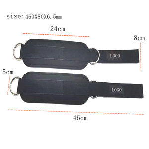 Adjustable Neoprene <b>Ankle</b> Straps Metal Rings Compression Sweat Resistant Winter <b>Support</b> Brace for Sports Protection Unisex Adult - Product Image 4
