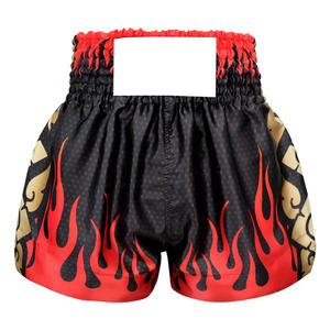 Shorts de Muay Thai pour hommes, dernières tendances, entièrement personnalisables, respirants, en tissu haut de gamme, anti-plis. - Product Image 1