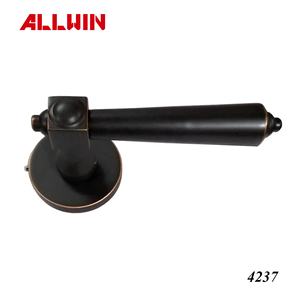 Poignée de porte de haute qualité avec plaque frontale en acier inoxydable ou en laiton, accessoires pour portes et fenêtres - Product Image 5