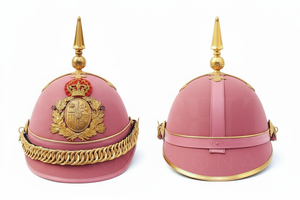 Casco de terciopelo personalizado para ceremonias, con adorno de cresta trenzada dorada, decorativo para uniformes de desfile, eventos y disfraces. - Product Image 6