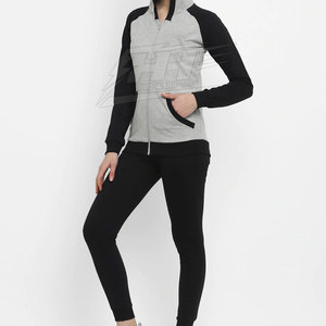 ชุดวอร์มผู้หญิงสำหรับเหงื่อออกลำลองออกแบบเองได้ตามต้องการทำจากผ้าฝ้าย100% แห้งเร็วระบายอากาศเป็นมิตรกับสิ่งแวดล้อม - Product Image 3