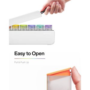 Grande Organizzatore Settimanale di Pillole per Viaggi, Contenitore per Medicinali e Vitamine per 7 Giorni, Portapillole Giornaliero - Product Image 3