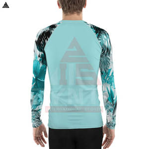 Rashguard pour homme au design unique, sublimation, faible MOQ, personnalisé, ODM, le plus populaire. - Product Image 2