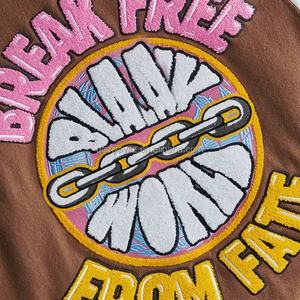 Custom <b>Vintage</b> Applique Canvas Patch Logo Winter Wool/Leather Embroidery Stand Collar <b>Varsity</b> Bomber Letterman <b>Jacket</b> for Men - Product Image 3