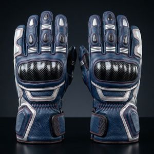 Leather Made Motor Bike Racing <b>Gloves</b> Comfortable Men Motor Bike Racing <b>Gloves</b> for Sale Online High Quality With Best OEM - Product Image 2