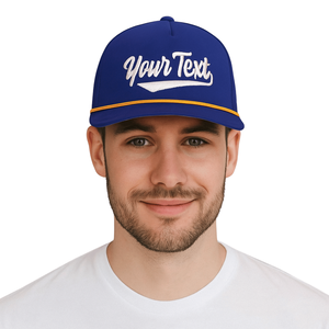 Casquette de baseball à 5 panneaux brodée sur mesure, tissu imperméable, chapeau de sport et de golf avec logo personnalisé, fabriqué au Vietnam - Product Image 1