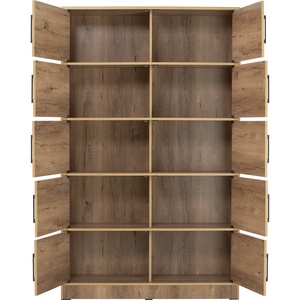 Mueble Organizador Minimalista de Madera con Estantes para Sala de Estar, Dormitorio u Oficina en Casa - Product Image 4