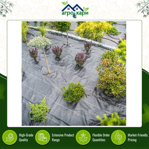 Toile tissée en PP stabilisée aux UV pour le contrôle des adventices – Couverture de sol anti-herbe robuste pour l'horticulture et l'aménagement paysager - Product Image 5