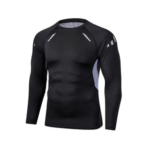Camiseta de Cuello Redondo Personalizada de Fábrica para Hombre, Impresión DTG, Corte Cuadrado, Nueva, Holgada, 300gsm, Manga Larga - Product Image 1
