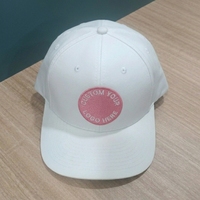 Gorra de Béisbol Personalizada de 6 Paneles con Bordado Plano, Visera Curva, Cierre Ajustable, Marca Privada, Fabricante OEM ODM, MOQ Bajo