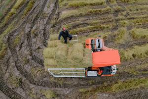 Hogico เครื่องม้วน CR-75VN 75HP หลอดใหม่อุปกรณ์การเกษตรที่มีกระปุกเกียร์และแบริ่งเครื่องยนต์หลัก - Product Image 2