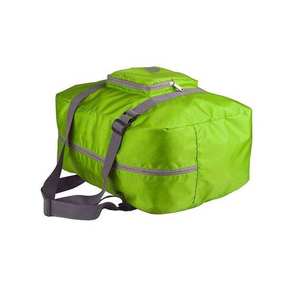 Lightweight Expandable <b>Nylon</b> Foldable Travel <b>Bag</b> Water Resistant Packable Gym Duffel <b>with</b> Luggage Strap Front <b>Zipper</b> Pocket <b>Tote</b> - Product Image 3