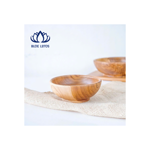 Tazón de Madera Natural Sostenible DISPONIBLE |   Tazón Ecológico de Grado Alimenticio para Cocina - Product Image 1