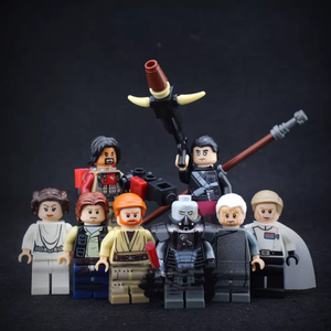 PG8288 Set de Figuras de Bloques de Construcción de Personajes de Ciencia Ficción y Galaxias, Ladrillos de Plástico ABS Compatibles, Colección de Juguetes para Niños y Coleccionistas - Product Image 4